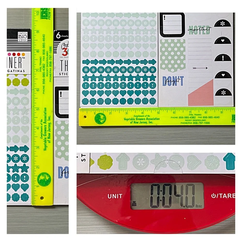 The Happy Planner Stickers Create 365 Me and My Big Ideas Colorful Dots